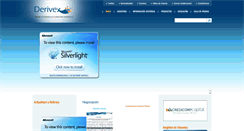 Desktop Screenshot of derivex.com.co